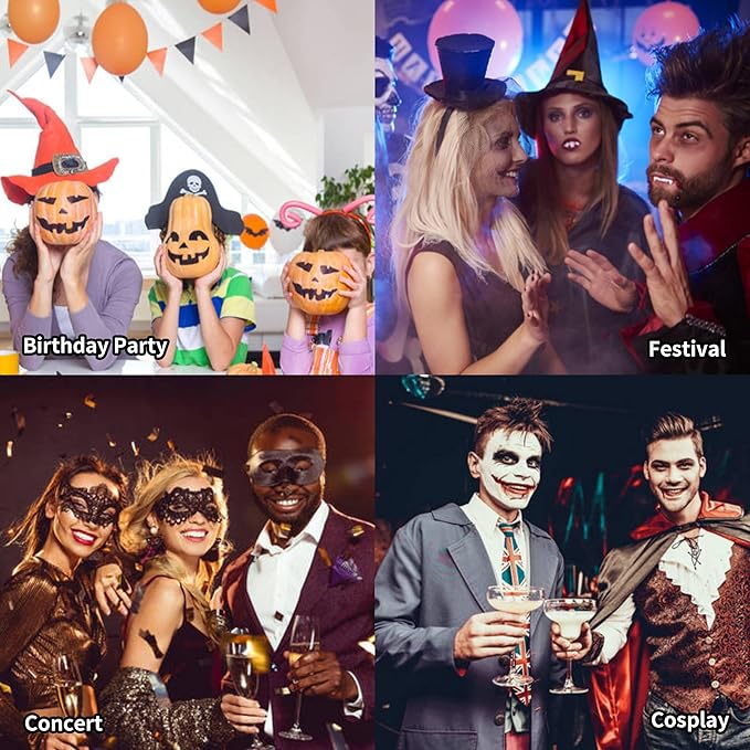 Rainbow White Hair Glitter Stick,Mermaid Costume Body Face Glitter, Singer Concert Halloween Star Glitter Makeup for Kids and Women,Waterproof Rave Accessories Sequins Body Paint