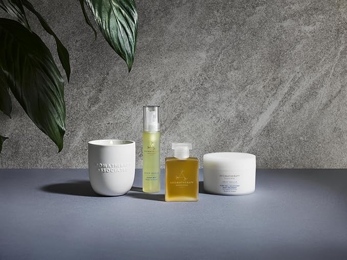 Aromatherapy Associates Deep Relax Sleep Mist. Body and Linen Spray for Restorative Sleep. Made with Vetivert, Chamomile and Sandalwood Essential Oils (1.69 fl oz)