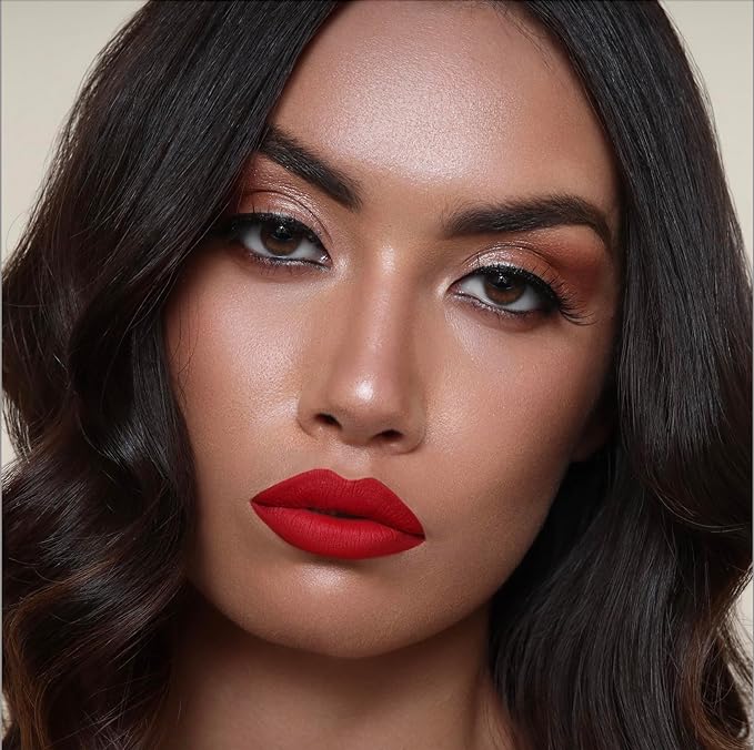 The Lip Bar - Nonstop Liquid Matte Lipstick, Hot Mama (Deep Rich Brown) - One Swipe - Long Lasting - Jojoba Oil & Vitamin E - Vegan & Cruelty Free - Makeup & Cosmetics - .24 fl oz - 2 Pack