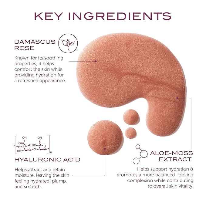 111SKIN Rose Gold Radiance Booster Serum for Face, Hydrating Face Glow Serum with Hyaluronic Acid, Niacinamide & Damascus Rose for Radiant & Even Skin Tone, Suitable for All Skin Types, 0.68 fl oz