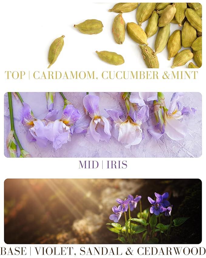 Santal Natural Hair & Body Mist Spray, Pure Essential and Fragrance Oils, Alcohol-Free, Handmade in California, 0.5Fl Oz