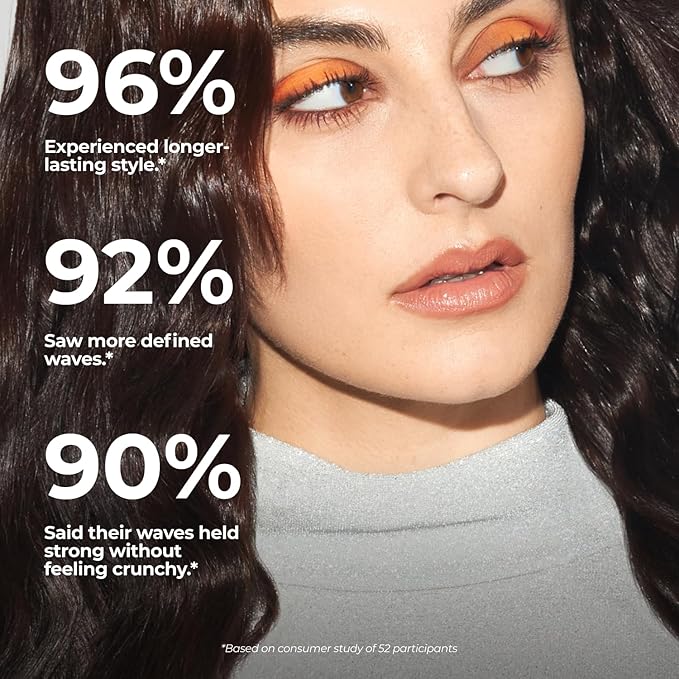 XMONDO Hair Wavetech Extra Hold Wave Foam - Vegan Formula with Pro-Vitamin B5 and Anti-Frizz Nutrients to Fight Static, Control Frizz, and Enhance Your Wavy Hair, 6.7 Fl Oz 1-Pack