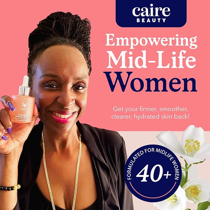 Caire ‘Own Your Age’ Bioavailable Hyaluronic Acid Collagen Peptide Serum for Face, Eyes + Neck | 15ml