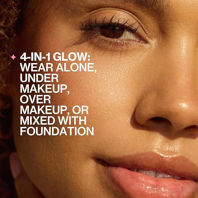 Pacifica Makeup Primer – Kind Glaze Dewy Glow Layer, Hydrating Primer with Vegan Collagen, Squalane & Ceramides for Soft-Focus Radiance, Vegan & Cruelty-Free, 1 fl oz