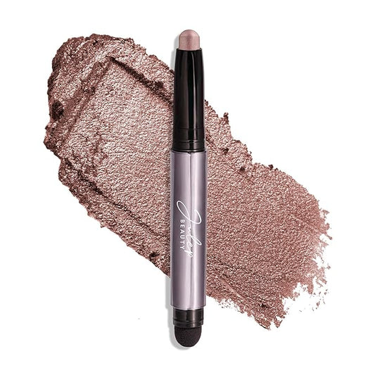 Julep Eyeshadow 101 Cream-to-Powder Waterproof Shadow Stick – Mink Mauve Shimmer – Long-Lasting, Crease-Proof, Muted Mauve Shimmer Eyeshadow with Built-in Smudger