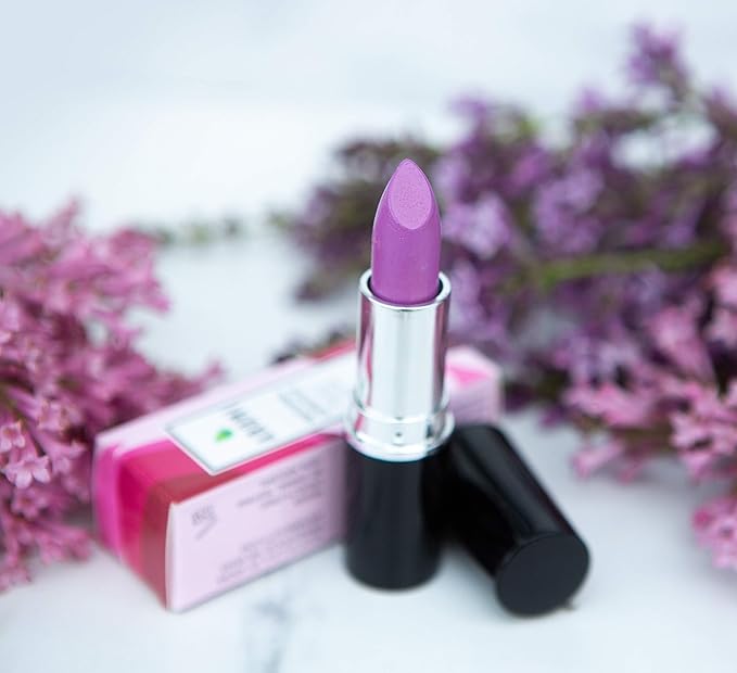 Aromi Natural Lipstick | Vegan, Cruelty-free Beauty, Handcrafted, Small Batch, Dye-free, Palm-free (Sweet Lilac)
