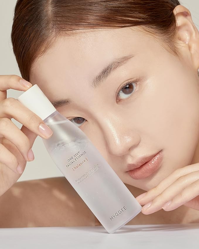 Onestep Facial Essence - Bi-Phase Hydrating Korean Toner with Birch Sap and Probiotics - Water and Oil Essence, 3.9 fl.oz.