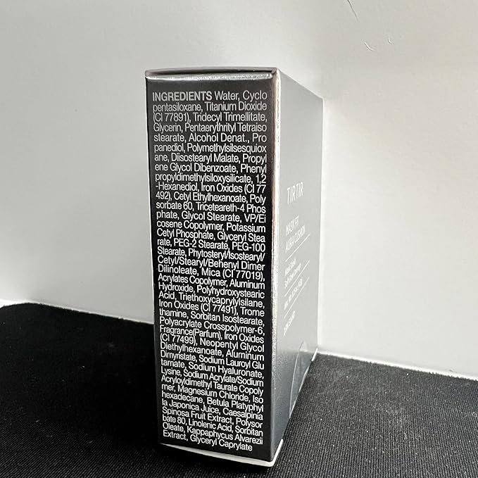 [*Mini Size*] TIRTIR Aura Glow Silver Cushion | Korean Cushion Foundation, (#23N Sand, 0.15 Fl Oz)