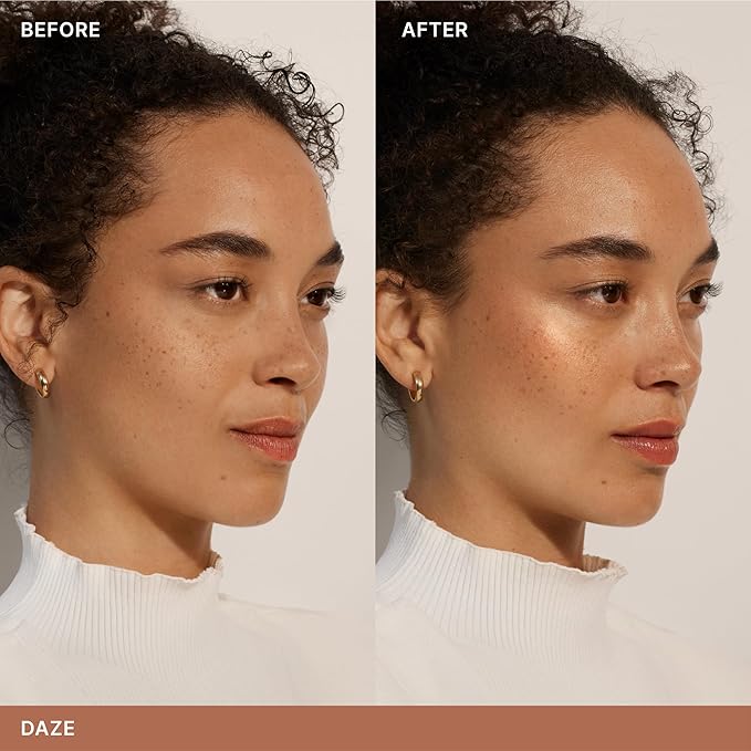 ILIA - Lightshift Cream Highlighter | Non-Comedogenic, Long-Lasting, Vegan, Cruelty-Free | Weightless, Seamless, Silky Highlighter (Daze - Warm Copper, 0.27 oz | 7.8 g)