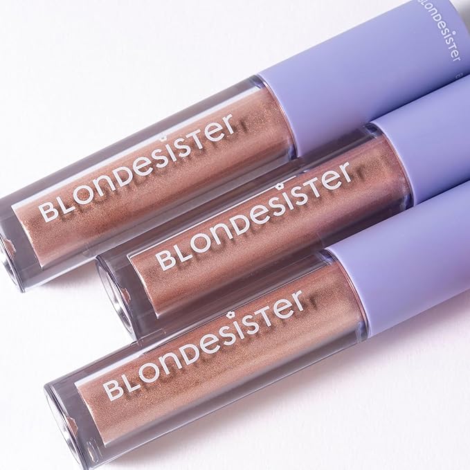 Gloweye Liquid Eyeshadow - Highly Pigmented Shimmer Eyeshadow - Intense Color Payoff and Long-Lasting Wear - 01 Light Gold - 0.084 oz