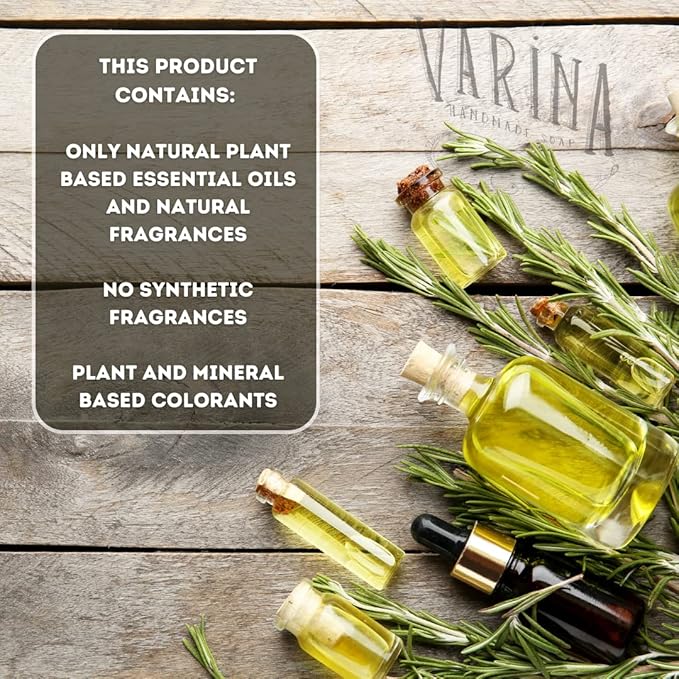 Patchouli Lavender Soap - Gentle Cleansing for Sensitive Skin, Earthy Scents - 3 Pack - Goat Milk Soap