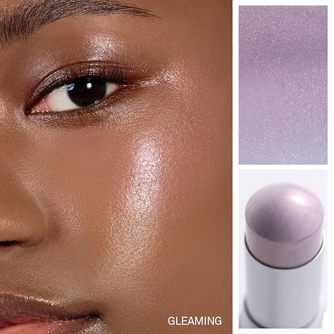 hince True Dimension Radiance Balm - Highlighter for Korean Glass Skin, Blush for Cheeks, Cream Blush, Contour Stick, Natural Glowy Look, Clean Makeup for Radiant Complexion, 10g (GLEAMING, LT003)