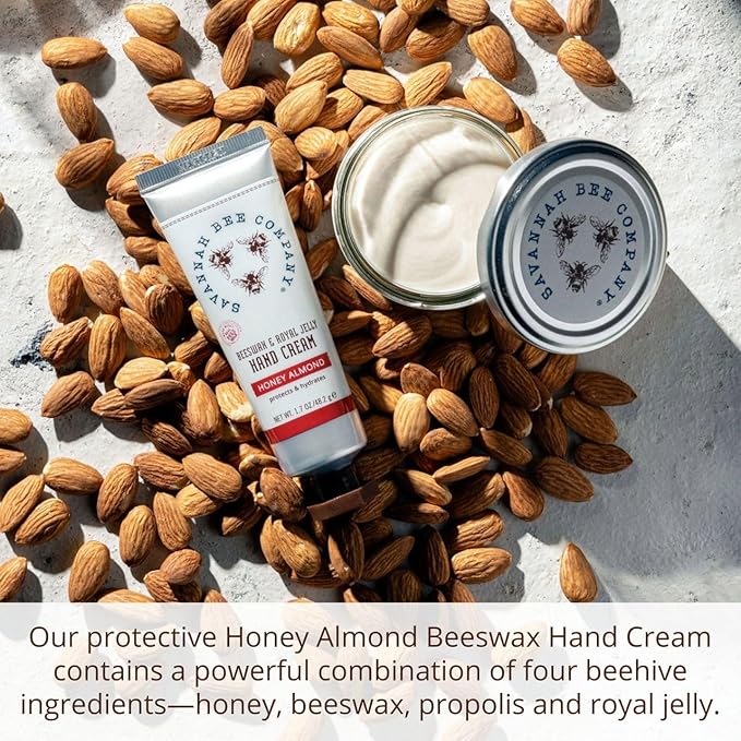 Savannah Bee Company Beeswax Hand Cream - Hand Moisturizer Repair Cream