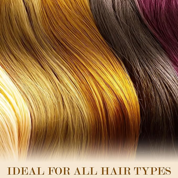 Round Hair Brush for Blow Out, 1.7 Inch, Nano Thermal Ceramic & Ionic Tech, Boar Bristle, Roller Brush for Blow Drying and Styling, Includes 4 Free Clips, Gold