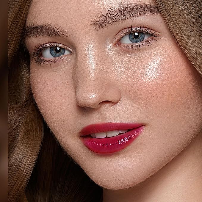 3Pc Berry Red Lipsticks Set for Women Hydrate Lipstick Glossy Moisture Lip Gloss Sheer-Medium Coverage Long Lasting Lipsticks for Dry Lips, DM68/72/101