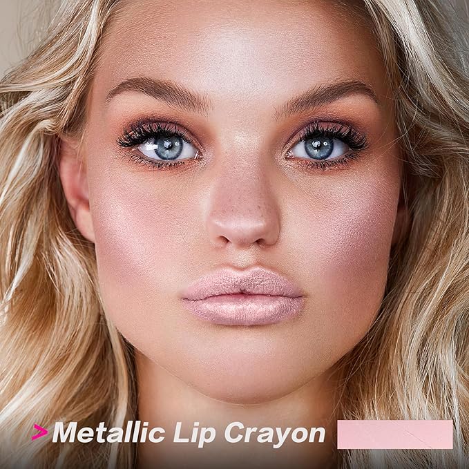 FOCALLURE Ultra Chic Lipstick,Rich Vitamin E Lip Crayon,Lightweight Color without Drying or Fading,Long Lasting Lips Makeup,#26 Salt Lake