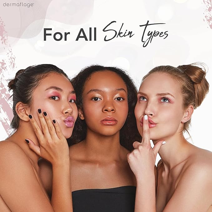 Full Coverage Concealer Palette, Waterproof Concealer Cream, 3 Colors + Brush, by Dermaflage