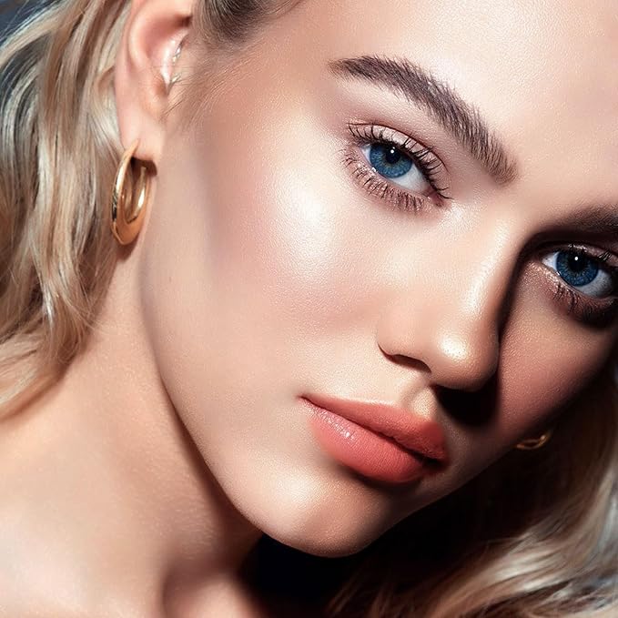 Nude Pink Lipstick for Women Hydrate Cream Lipstick Moisture Lip Gloss Sheer-Medium Coverage Shine Tinted Lip Balm for Dry Lips, DM95 Nude Pink