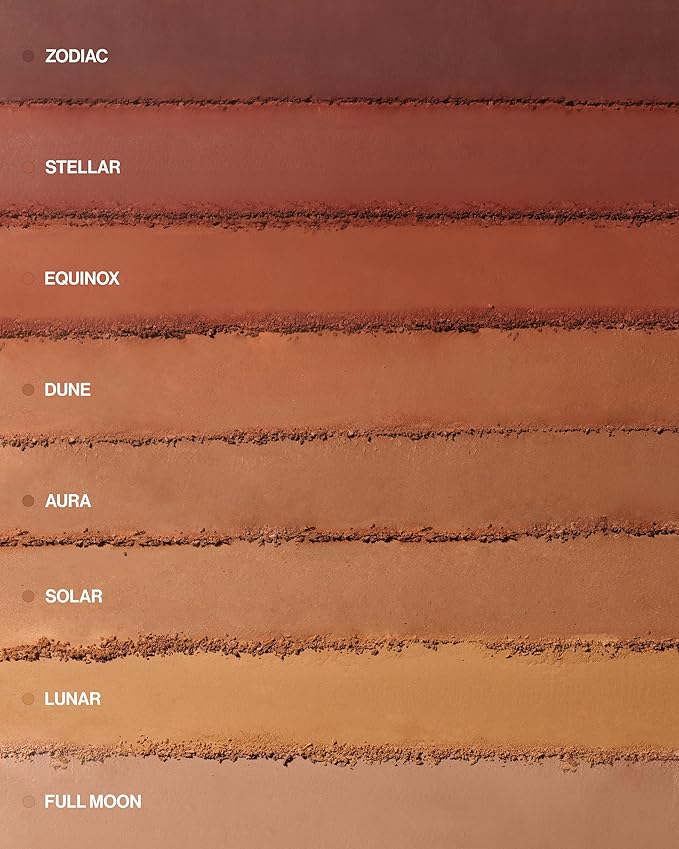 MAKE Beauty Skin Mimetic Microsuede Bronzer Powder - Matte Bronzing Powder Contour, Buildable Formula, Non Comedogenic, Long Lasting Color. Shade - Aura for Light to Medium Skin