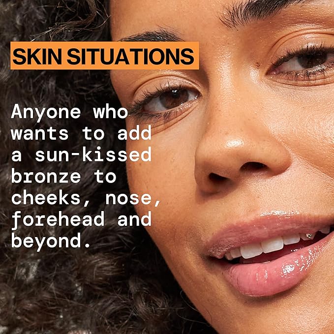 Pacifica Sunny Glow Liquid Face Bronzer Drops - Face Makeup Bronzing For Face & Cheeks for Instant Sun-Kissed Glow - Vitamin C & Glycolic Acid Infused Liquid Bronzer Illuminating Highlighting Clean