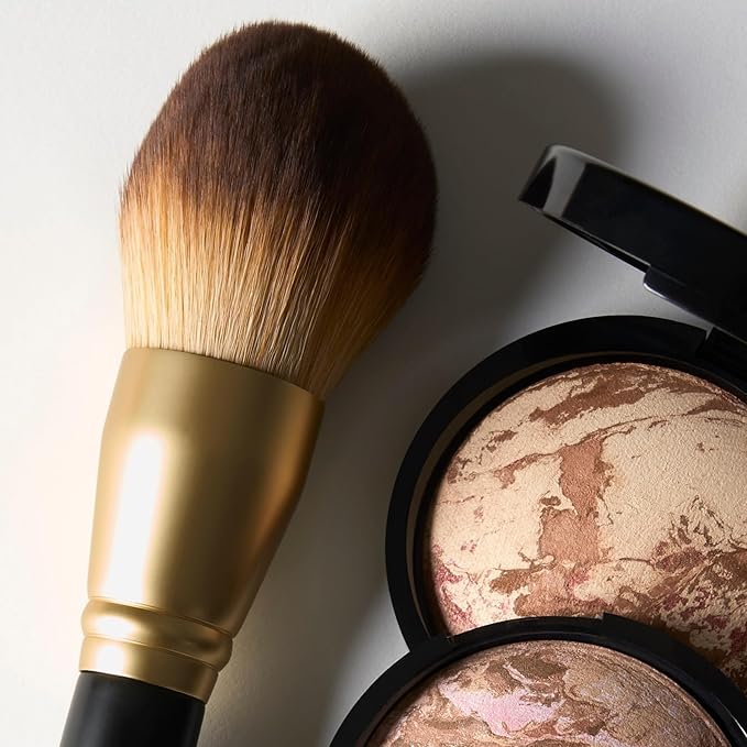 LAURA GELLER NEW YORK Classic Bronzer Brush | Fluffy Powder Brush, Contour & Define, Vegan Bristles