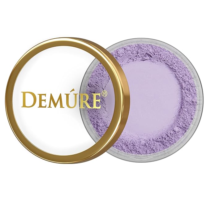 Demure Mineral Make Up (Purple Crush) Eye Shadow, Matte Eyeshadow, Loose Powder, Eye Makeup, Professional Makeup By Demure