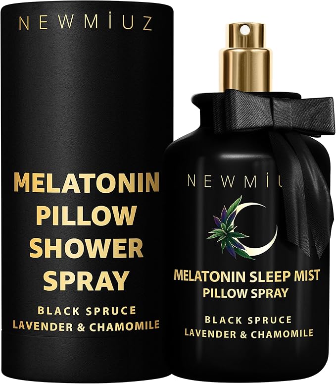 Deep Sleep Pillow Spray Lavender Chamomile Essential Oil Aromatherapy Mist for Sleep Relaxation Calming Stress Relief Bedtime Shower Spray Luxury Gift
