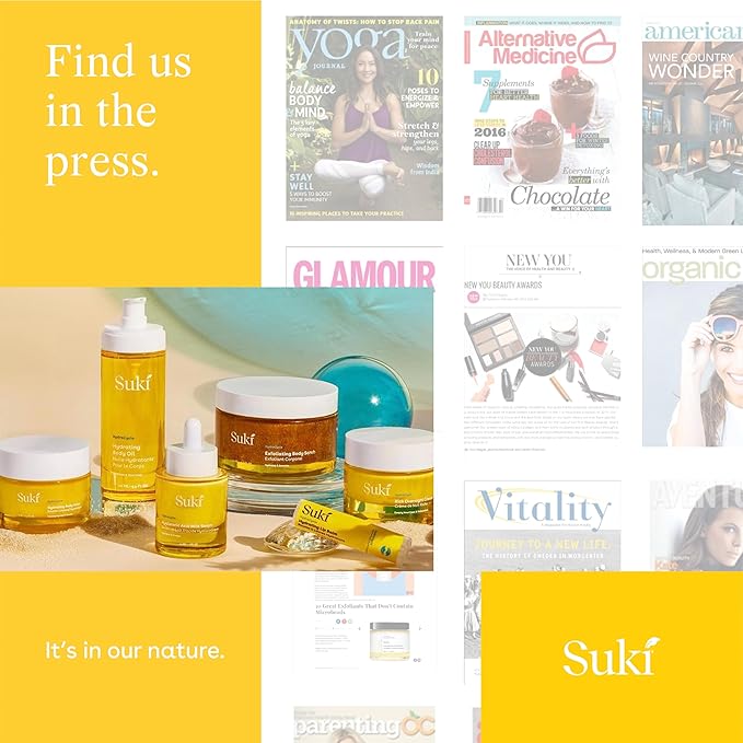 Suki Skincare Hydrating Body Oil, 4 Ounces