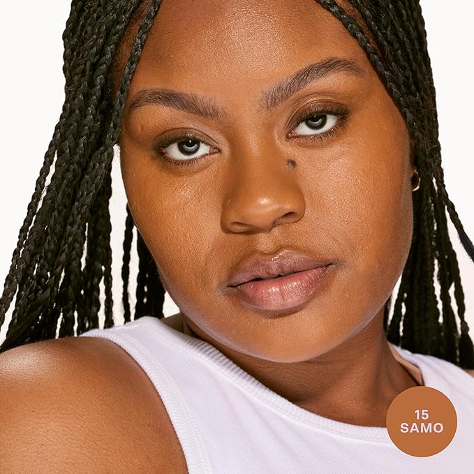 Tower 28 Beauty Swipe Serum Concealer - Hydrating Buildable Medium-Coverage Concealer with Skincare Benefits for Sensitive Skin - Shade 15 SAMO, Deep with Cool Undertones, 0.22 Fl Oz