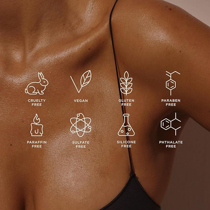 + Lux Unfiltered N°32 Gradual Self Tanner, Hydrating Self Tanning Lotion with Shea Butter & Squalane - Non-Sticky, No Transfer, Natural-Looking Tan - Vegan & Cruelty-Free Sunless Tanner - Rosewood