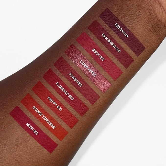 Aromi Maroon Matte Liquid Lipstick | Dark Red, Bordeaux Lip Color with Warm Undertones, Vegan, Cruelty-free, Long-wear, Waterproof, Handmade (Rich Rosewood)