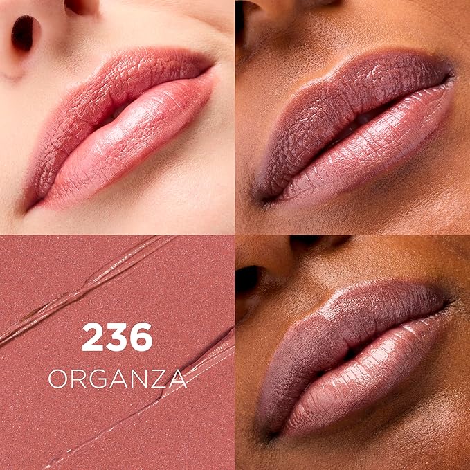 L'Oreal Paris Colour Riche Original Creamy, Hydrating Satin Lipstick with Argan Oil and Vitamin E, Organza , 1 Count