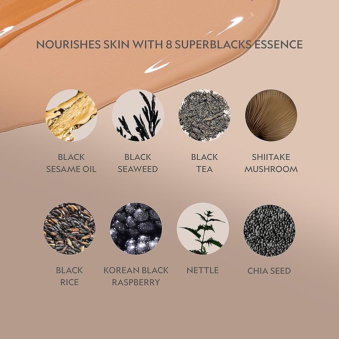 YENSA Serum Foundation Makeup - Super Silk Full Coverage Foundation Enriched with Peptides, Vitamin C & Ferulic Acid to Help Reduce Fine Lines, Wrinkles & Dark Circles - Light 1 (1 oz)