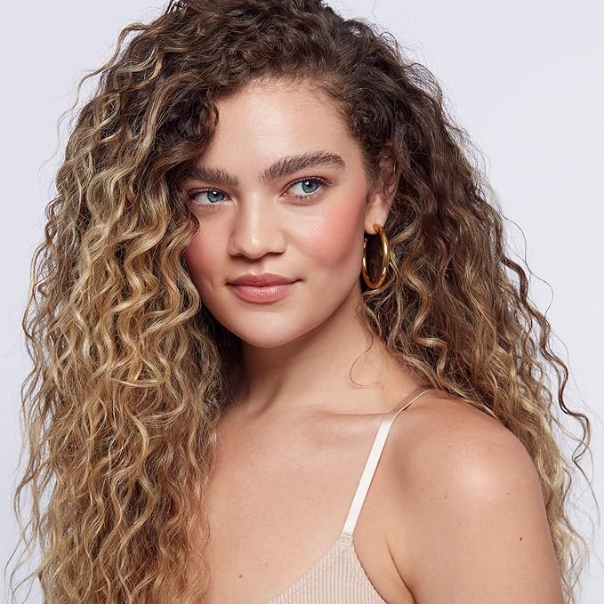 Saie Dew Liquid Blush for Cheeks - Hydrating Cream Blush Stick with a Blendable + Buildable Formula - Skincare Infused Dewy Cheek Tint for a Natural Flush - Glowy Makeup Essential - Rosy (.40 oz)