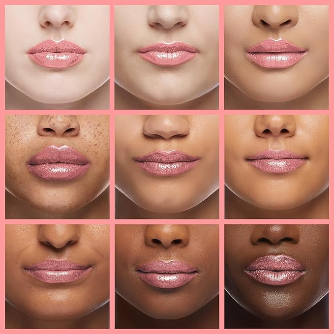 L'Paige Designer Lipstick – Cool-Toned Pink with Iridescent Shimmer – Aloe Vera-Based, Long-Lasting & Moisturizing Formula for a Smooth, Luxurious Feel – Shade L44 Shimmery Ice Lipstick