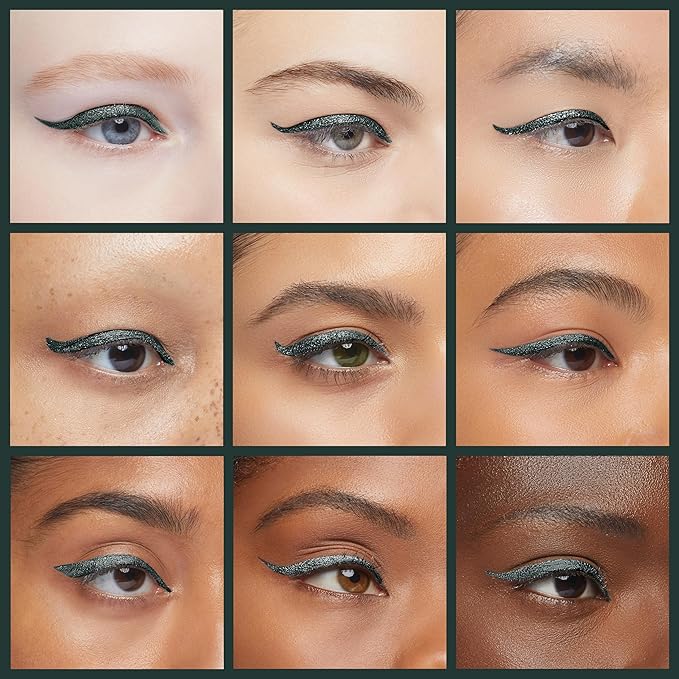 EPILYNX Waterproof Eyeliner - Smudge-Proof Liquid Eyeliner Pen with Precision Tip for Smooth, Long-Lasting Application - Vegan, Hypoallergenic & Gluten-Free Eye Liner - 2mL Green