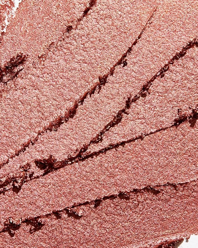 MAKE Beauty Multi-Chromatic Eye Shadow. Metal Reflecting Luminous Foil Finish Creamy, Buildable, Dimensional Long-wear, Crease-proof Powder Eyeshadow, Multichrome Shade - Blaze, Bronze