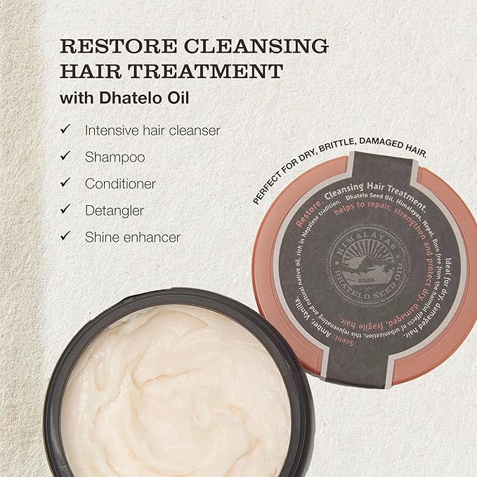 Tweak’d by Nature - Restore Cleansing Damaged Hair Treatment, Sulfate Free Conditioner for Damaged Dry Hair, Shampoo, Detangler, and Intensive Hydrating Solution and Shine Serum (8oz)