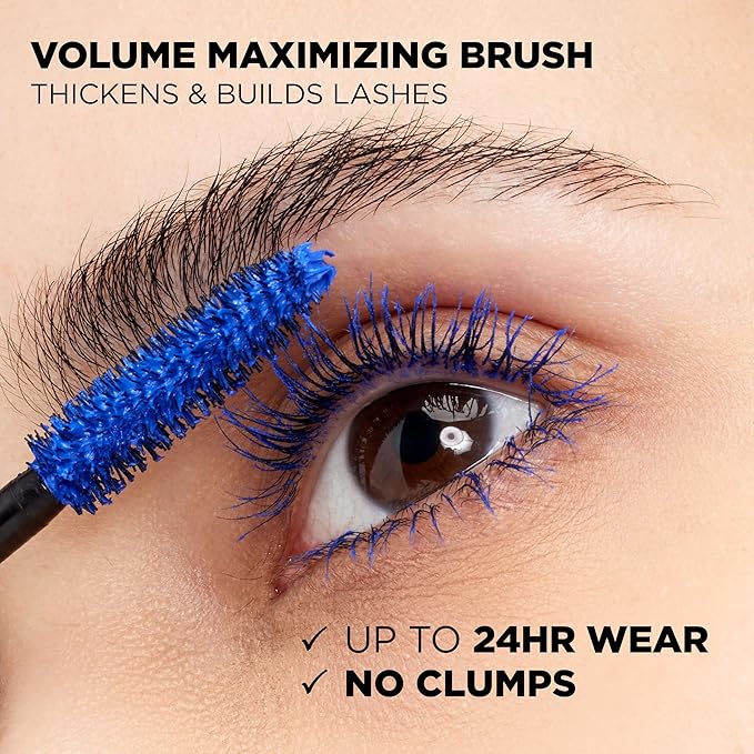 L’Oreal Paris Makeup Voluminous Original Volume Building Mascara, Cobalt Blue, 0.26 fl; oz.