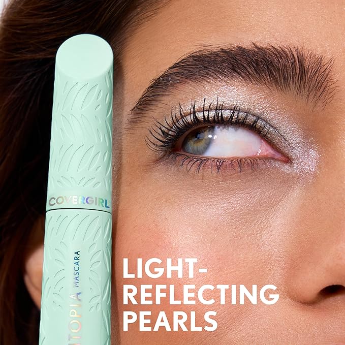 CoverGirl Lash Blast Cleantopia Mascara - Extreme Black Frost, Vegan, Volumizing, Sensitive Eyes, No Smudge, 0.32oz