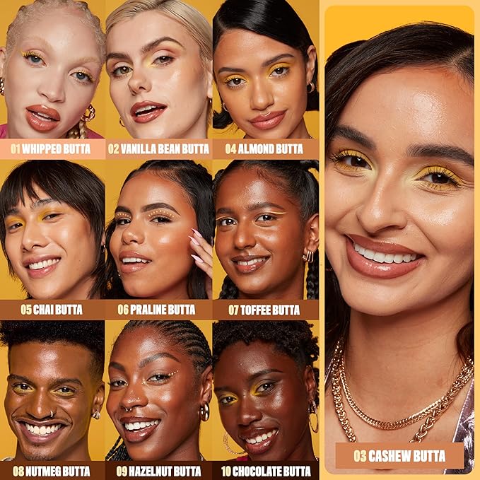 NYX PROFESSIONAL MAKEUP Buttermelt Glaze Soft Glow Skin Tint + SPF 30, Up To 12HR Wear, 03 Cashew Butta