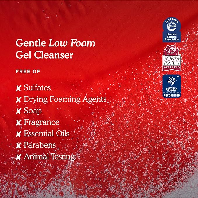 Tower 28 SOS Gel Cleanser + Makeup Remover for Sensitive Skin, Gentle Hydrating pH-Balanced Face Wash Removes Makeup and SPF Without Drying - 150ML