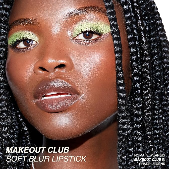 Freck Beauty MAKEOUT CLUB Soft Blur Lipstick – Medium-to-Full Coverage, 8-Hour Wear, Transfer-Proof, Buildable Soft Matte Finish, Wearable Color for All Skin Tones | SHY HOTTIE (Warm Caramel)