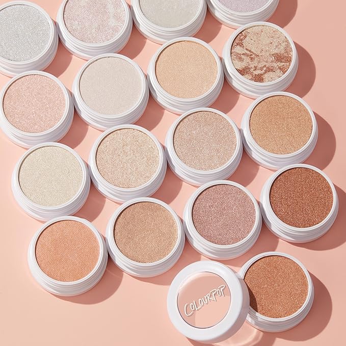 ColourPop Super Shock Highlighter Makeup - High-Pigment, Crème-Powder Face Makeup - Buildable & Blendable Formula with a Unique Bouncy Texture - Spellbound (0.15 oz)