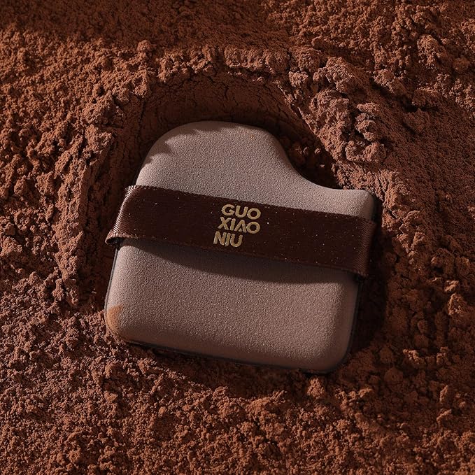 6pcs Powder Puffs Set With Case, Makeup Powder Puff, Velour Makeup Puff, Setting Powder Puff, Reusable & Washable, Ideal For Foundation, Powder Cream, Setting, Christmas Gifts For Women