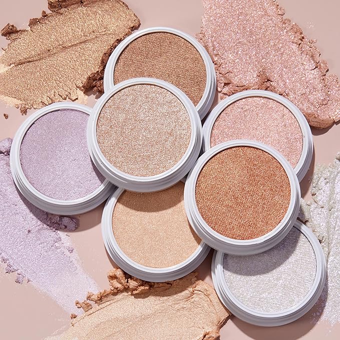 ColourPop Super Shock Highlighter Makeup - High-Pigment, Crème-Powder Face Makeup - Buildable & Blendable Formula with a Unique Bouncy Texture - Hippo (0.15 oz)